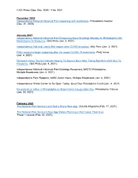 IVCC Press Clips, Dec. 2020 – Feb