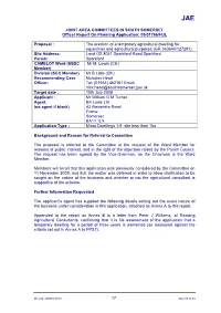JOINT AREA COMMITTEES in SOUTH SOMERSET Officer Report on Planning Application: 09/01766/FUL