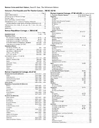Roman Coins and Their Values, David R. Sear, the Millenium