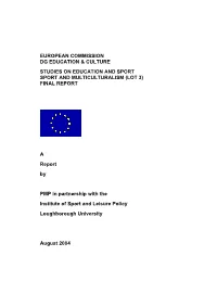 Sport and Multiculturalism (2004) EU