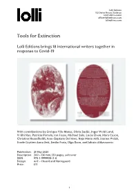 Tools for Extinction