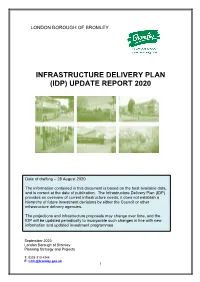 Infrastructure Delivery Plan (Idp) Update Report 2020