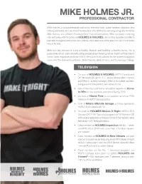 Mike Holmes Jr