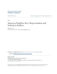 Race, Representation, and Sodomy in &lt;I&gt;Redburn&lt;/I&gt;