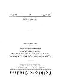 3 4 0 ^ 1 0 ^ Folklore Contributions in Sino-Mongoliga
