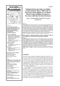 A Redescription and Family Placement of Uintascorpio Perry, 1995 from the Parachute Creek Member Of