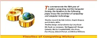 Computing History Timeline