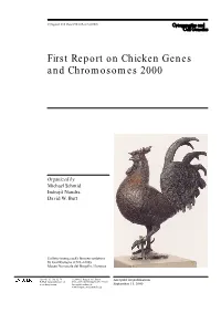 First Report on Chicken Genes and Chromosomes 2000