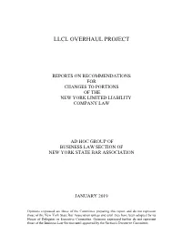 Llcl Overhaul Project