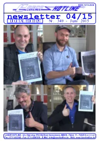 Newsletter 04/15 DIGITAL EDITION Nr