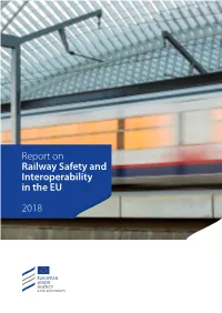 Report on Railway Safety and Interoperability in the EU 2018