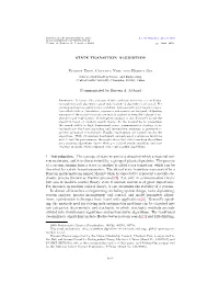 STATE TRANSITION ALGORITHM Xiaojun Zhou, Chunhua Yang And