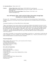 Z:\Communications\Press Releases 2012\Colorado Shooting.Wpd