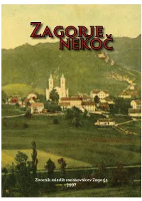 Zagorje Nekoč