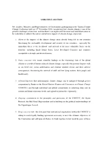 AMBO DECLARATION Final