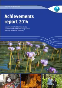 CSIRO Darwin Achievements Report 2014