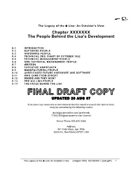 Final Draft Copy Updated 26 Aug 97