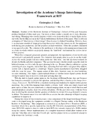 Investigation of the Academy's Image Interchange Framework At