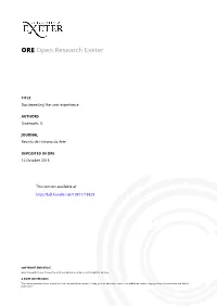 Performing Documentation