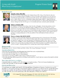 Program Viewer Guide Living with Grief® When Grief Is Complicated