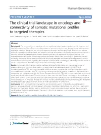 JAX-CKB), Which Can Be Queried Readily to Access Comprehensive Data for Clinical Reporting Via Customized Reporting Queries