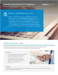 Nexmo Opentok Security