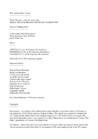 PDF and Printable Version