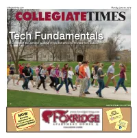 Collegiatetimes.Com Monday, June 22, 2015 COLLEGIATETIMES Tech Fundamentals