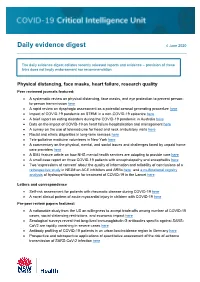 Daily Evidence Digest 4 June 2020