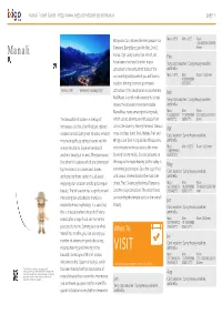 Manali Travel Guide - Page 1