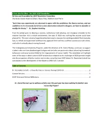 Newsletter Spring 2021