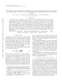 Constraining Dark Matter Halo Profiles and Galaxy Formation Models Using