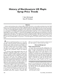 Maple Syrup Price Trends