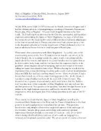 Mary of Magda Introduction-1