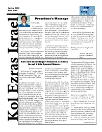 President's Message