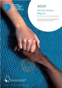 2010 Social Justice Report