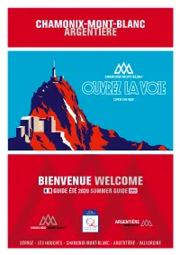 Bienvenue Welcome Guide Été 2020 Summer Guide