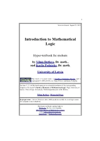 Detlovs Podnieks Math Logic.Pdf (1.129Mb)