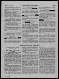 Extensions of Remarks 9505