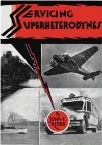 Servicing Superheterodynes (Revised Edition)