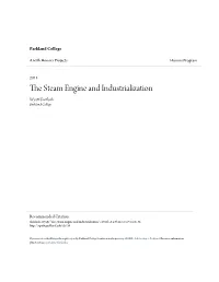 The Steam Engine and Industrialization