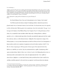 Kimura Draft 1 the Weird Pullman Porter