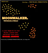 MOONWALKER© the Reflection of Michael