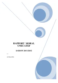 Rapport Moral Unecatef