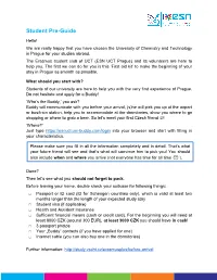 Student Pre-Guide