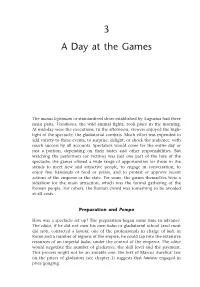 3 a Day at the Games