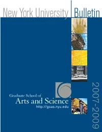 Arts and Science Message from the Dean
