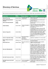 Directory of Services