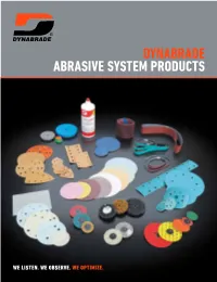 Dynabrade Abrasive System Products