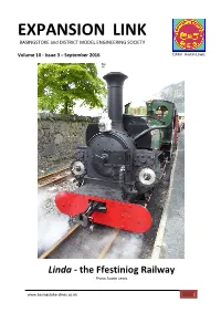 EXPANSION LINK BASINGSTOKE and DISTRICT MODEL ENGINEERING SOCIETY
